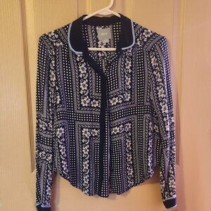 ANTHROPOLOGY Maeve Button Up Shirt - Size 4 Petite